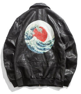 Sea Leather Jacket